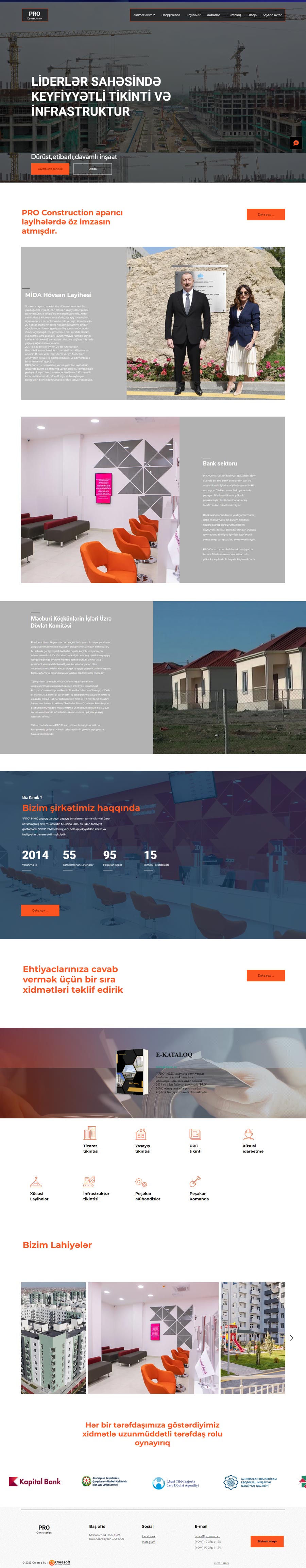 Website for "PRO" LLC