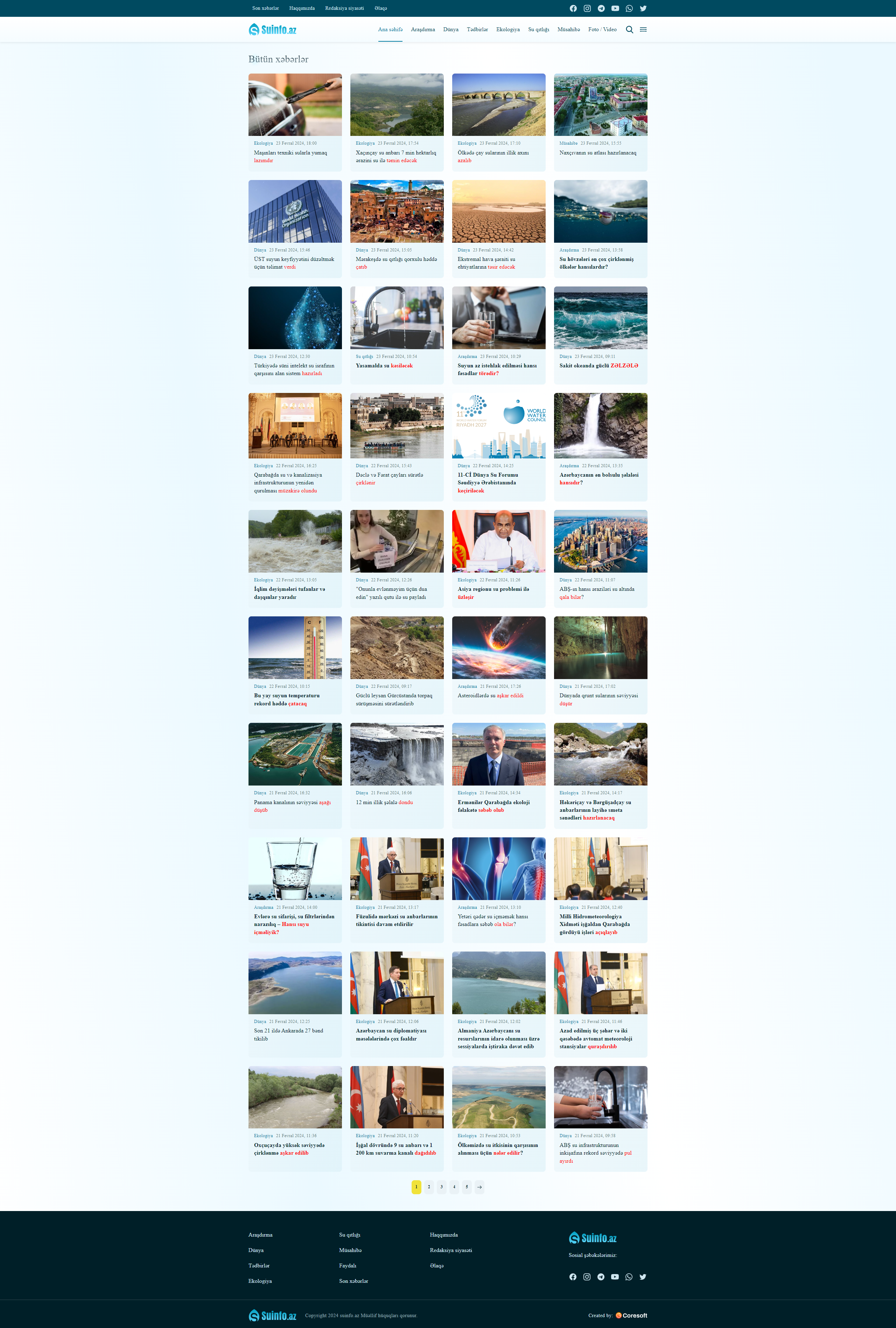 Website for Suinfo.az