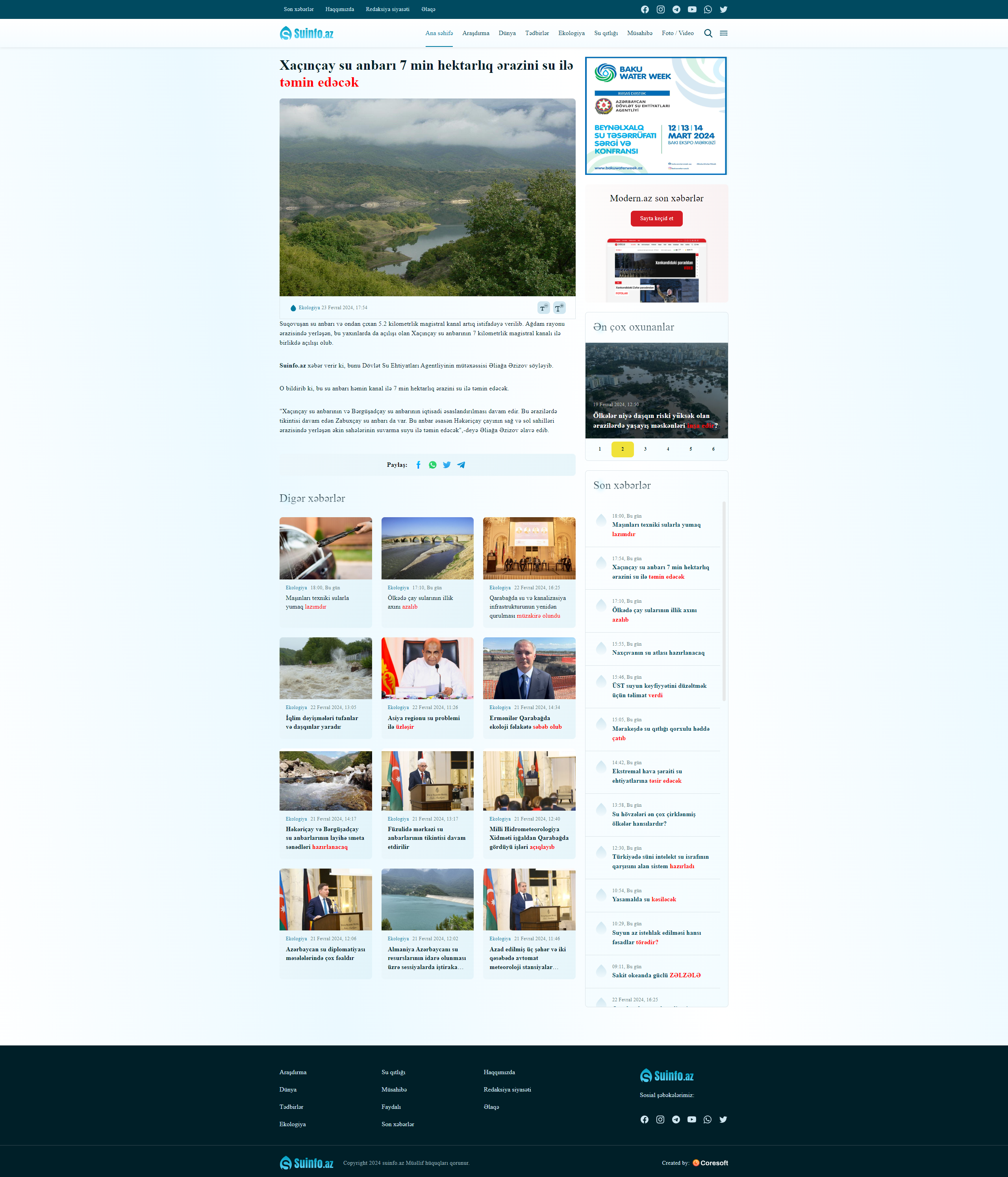 Website for Suinfo.az