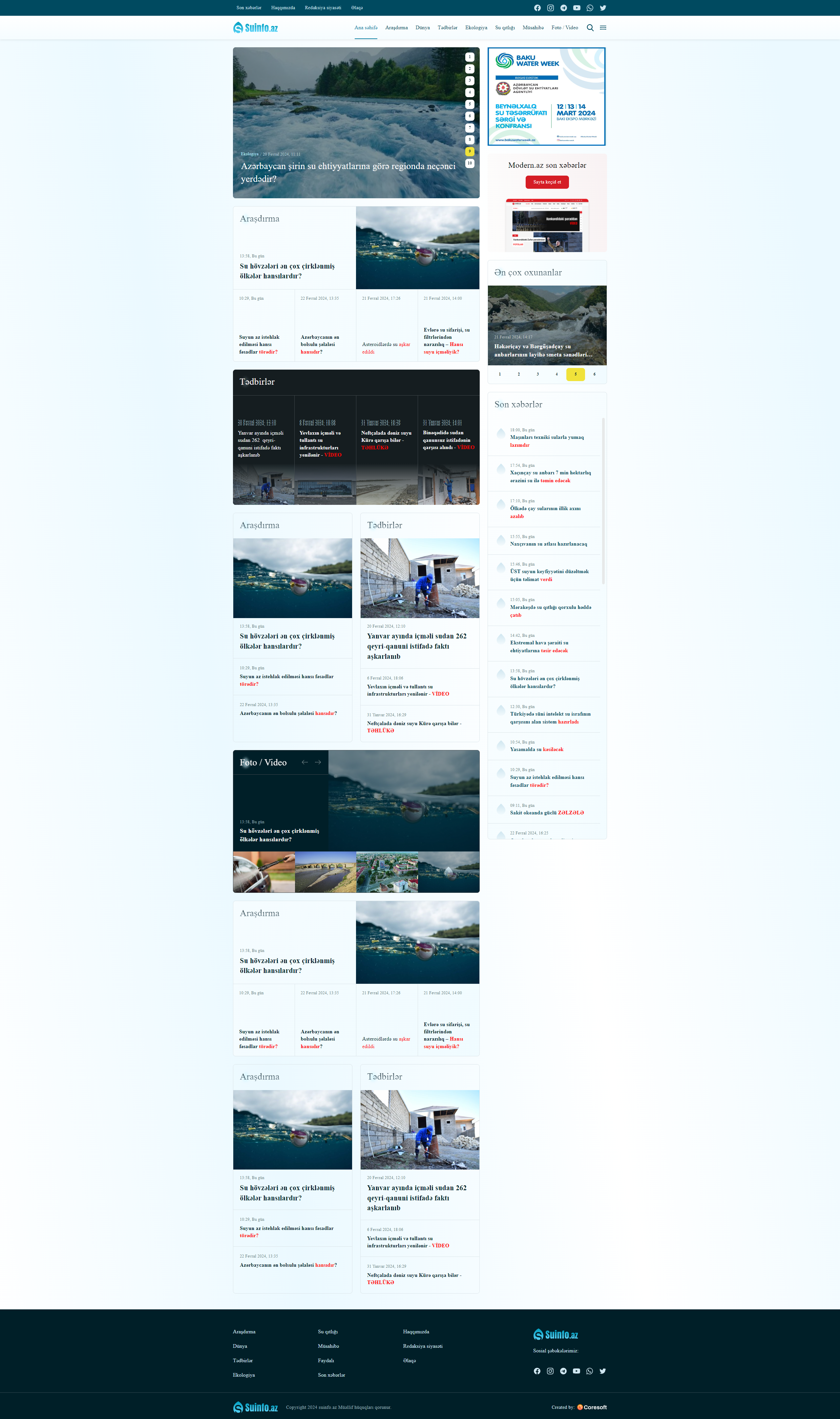 Website for Suinfo.az