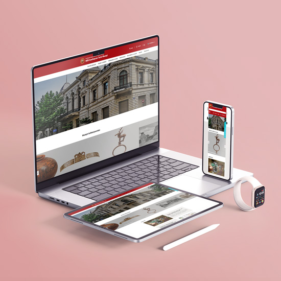 Milli Azərbaycan Tarixi Muzeyi üçün veb-sayt