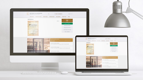 “Elm tarixi və elmşünaslıq” jurnalı üçün veb-sayt