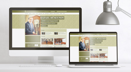 Website for Rafael Hüseynov